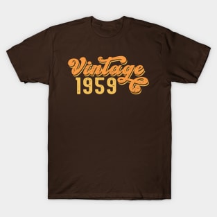 62th Birthday Vintage 1959 T-Shirt